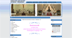 Desktop Screenshot of parrocchiaterranegra.it